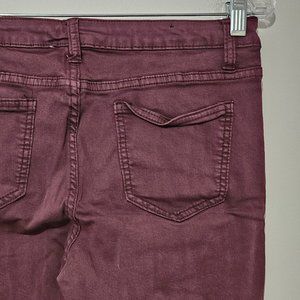 Angel Kiss Mid Rise Skinny Jeans Size 9 x 27 Ripped Stretch Distressed Pants